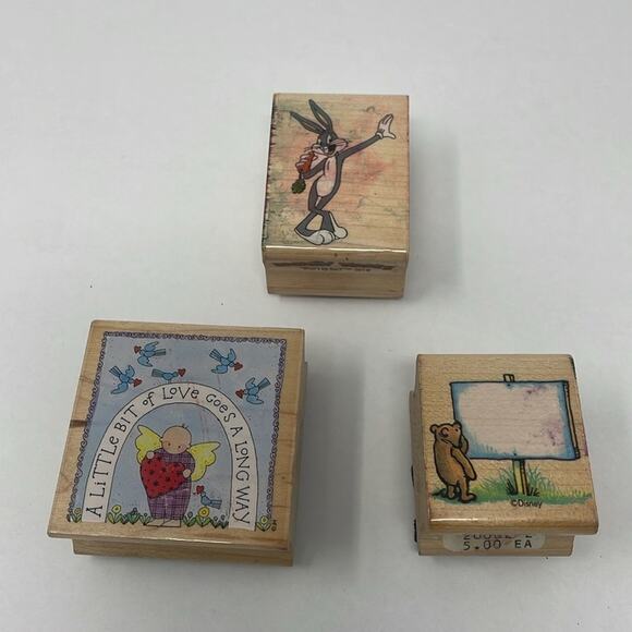 Bundle of miscellaneous rubber stamps - Picture 6 of 11